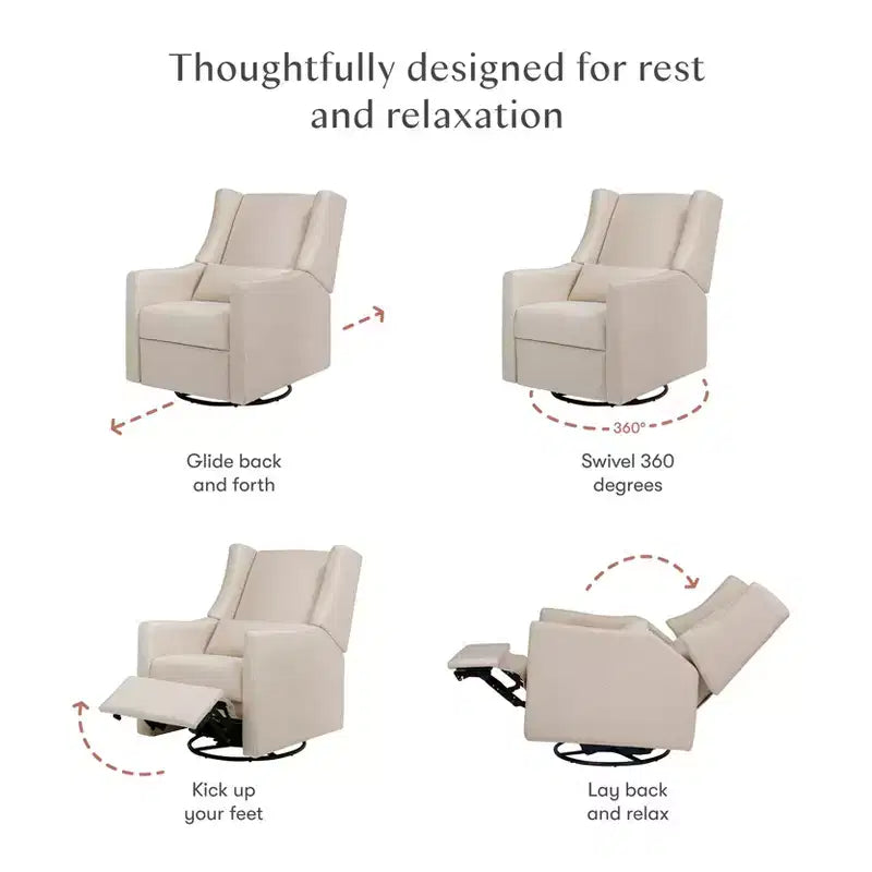 Fauteuil inclinable et pivotant Babyletto Kiwi