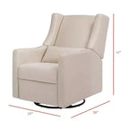 Fauteuil inclinable et pivotant Babyletto Kiwi
