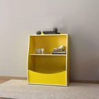 Étagère à livres pour enfants à 2 niveaux et rangement de livres, étagère à livres pour tout-petits, étagère et organisateur de livres avec bacs de rangement pour chambre de bébé, salle de jeux, salle de classe, bibliothèque, chambre à coucher