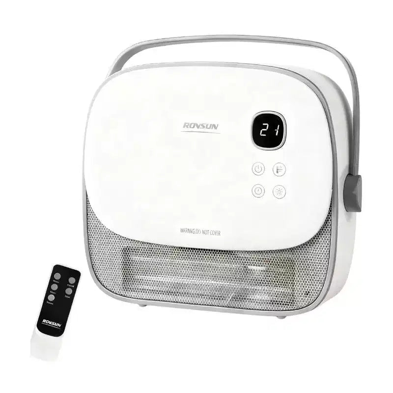 Karl Home 1500-Watt 12.3 in. Electric Wall Mount / Freestanding Ceramic PTC Space Heater with Handle
