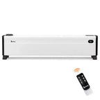 Karl Home 1500-Watt 40 in. Electric Baseboard Space Heater with 3 Heat Settings