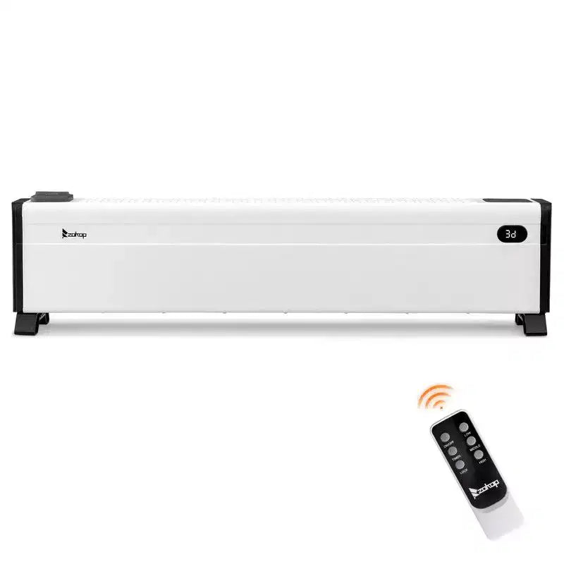 Karl Home 1500-Watt 40 in. Electric Baseboard Space Heater with 3 Heat Settings