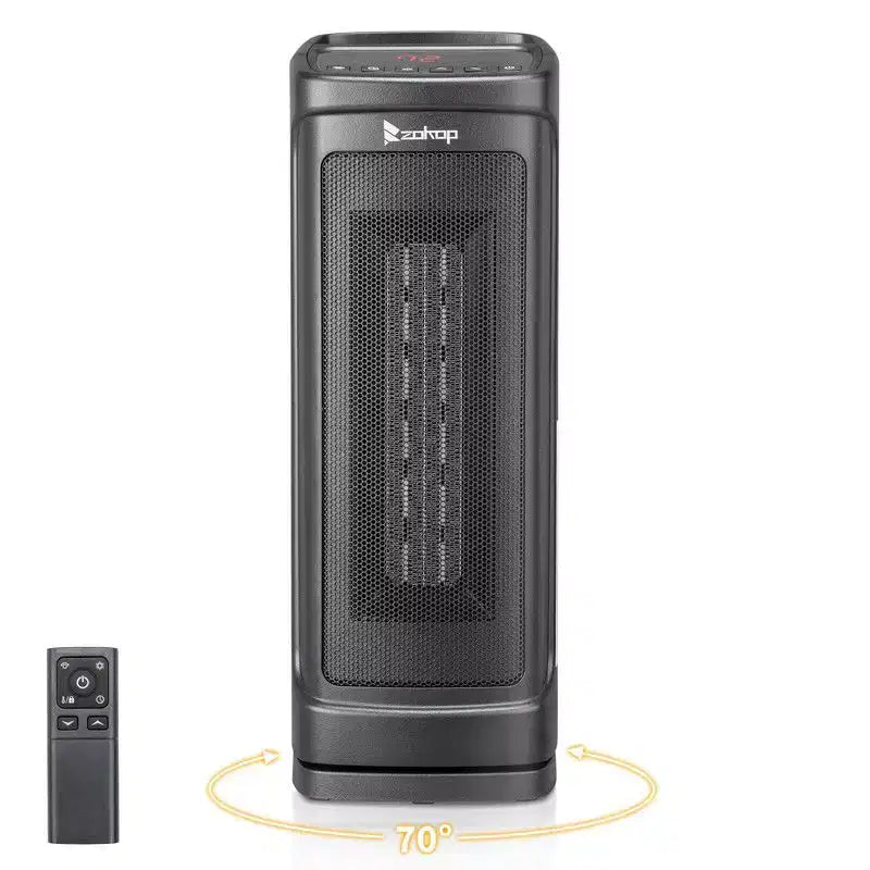Karl Home 1500-Watt 17 in. Electric Tower Space Heater with 3 Heat Settings
