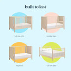 Lit de bébé convertible 4-en-1 Marisol Carter's by daVinci