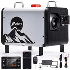Hcalory Horizontal All-in-One Diesel Air Heater 5KW-8KW 12V/24V & 110V  Fast Heating, Low Fuel Use, Bluetooth & App Control