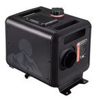Chauffage diesel à air portable Hcalory 5KW-8KW avec réservoir de 7,5 L, contrôle par application, réglage d'altitude, alarme de CO et capteur de température sans fil pour voiture, camping-car et camion