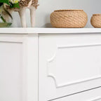 Commode 3 tiroirs daVinci Chloe Regency - Blanc