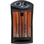Chauffage radiant à double quartz EZ Heat, chauffage radiant compact 1500W