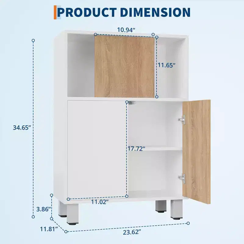 Meuble de rangement buffet avec portes coulissantes, étagères réglables, vitrine sur pied, bibliothèque pour salon