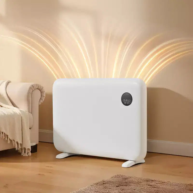 Panneau chauffant à convection VEVOR, radiateur électrique de 1500 W avec commande tactile, modèle portable sur pied ou mural, blanc