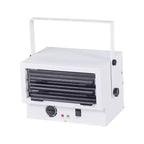 VEVOR Electric Garage Heater, 5000-Watt (2500/5000W) Ceiling Mounted Shop Heater, 2 Settings & Overheat Protection & Low Noise Cross-flow, 240V White
