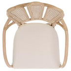 Fauteuil Maki - ACH4904 - Blanc délavé/Ivoire - Safavieh