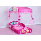 Lit pour tout-petits avec baldaquin La Princesse Disney, pour dormir et jouer