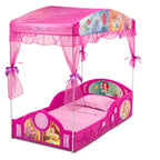 Lit pour tout-petits avec baldaquin La Princesse Disney, pour dormir et jouer