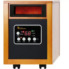DR. INFRARED HEATER Electric Portable Space Heater, 1500-Watt, DR-968, Cherry