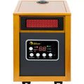 DR. INFRARED HEATER DR-968H Electric Portable Space Heater with Humidifier, 1500W, Cherry
