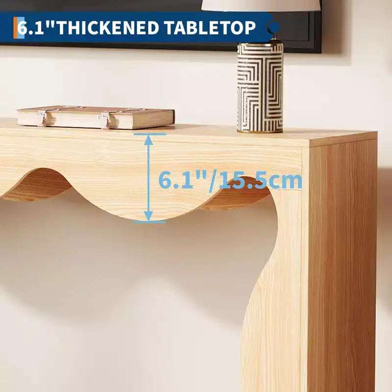 Table d'entrée de ferme de 160 cm, console avec rangement, table de canapé derrière le canapé, table d'entrée étroite pour salon, couloir, entrée, foyer
