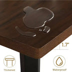 Ensemble de salle à manger moderne 5 pièces FurnitureR avec table en MDF de 160 cm et chaises rembourrées pivotantes à 360°, pieds en métal stables, mobilier de cuisine et de salle à manger