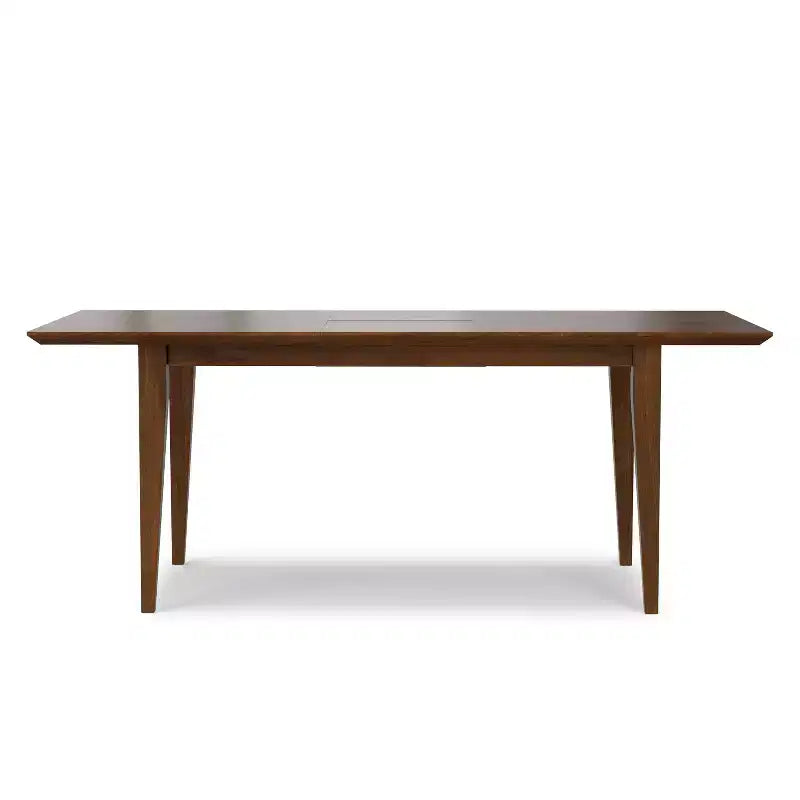 Table à manger extensible rectangulaire contemporaine Fairway 60-76 pouces x 36 pouces