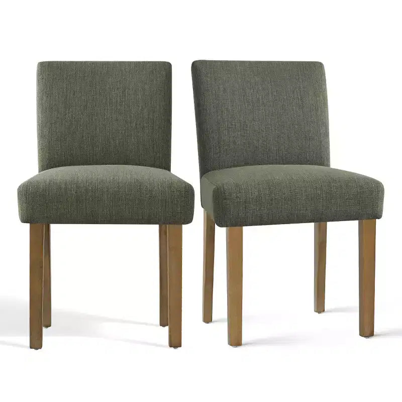 Ensemble de salle à manger 9 pièces avec rallonge, comprenant 6 chaises sans accoudoirs et 2 fauteuils en lin neutre, pieds en bois massif, style moderne-Panipeachy