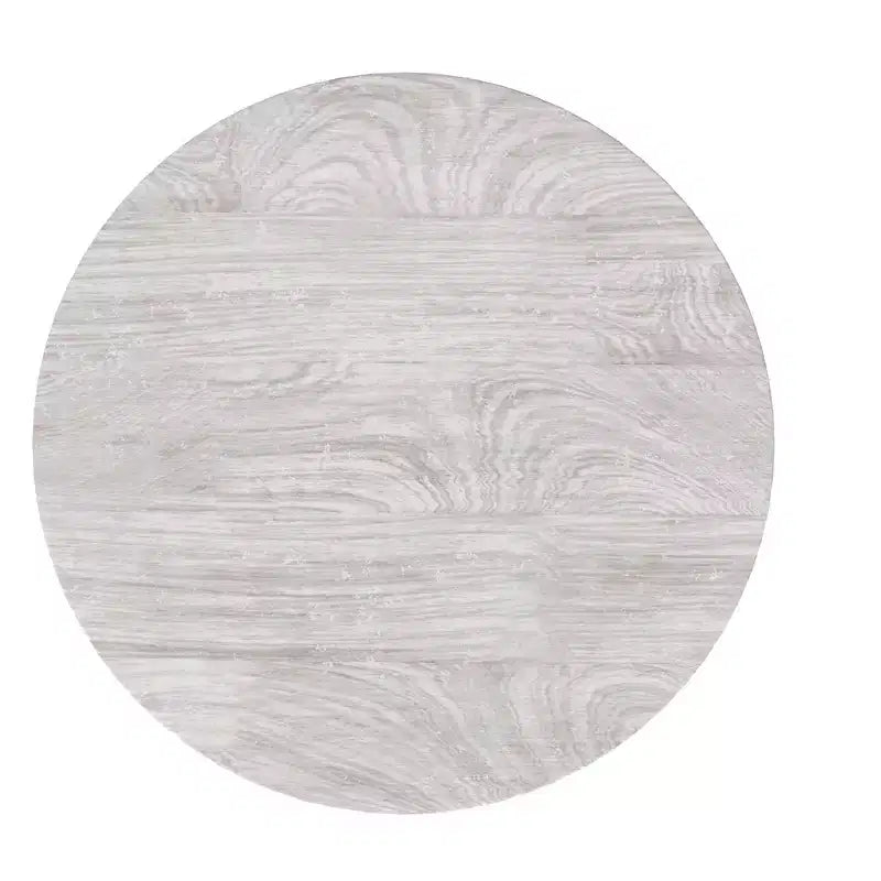 Table d'appoint haute contemporaine Willis en manguier massif de 16 po de largeur, assemblée