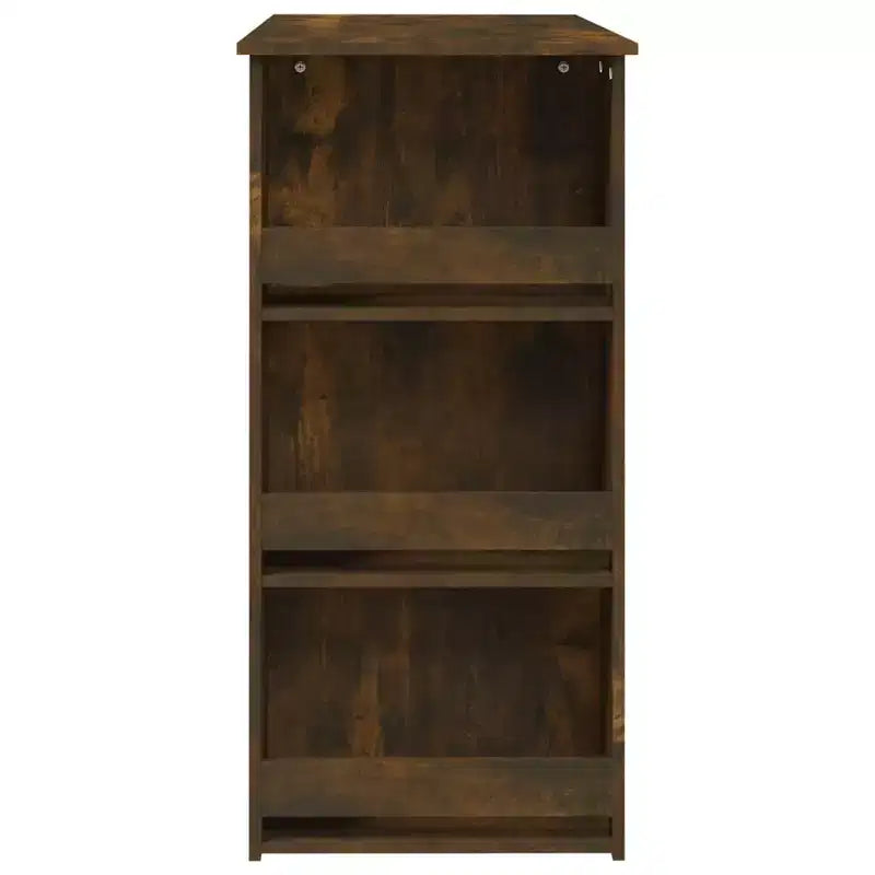 Table de bar avec étagère de rangement - Design moderne pour salle à manger et cuisine