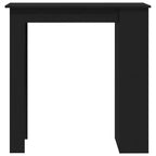 Table de bar avec étagère de rangement - Design moderne pour salle à manger et cuisine
