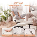 Chaise de bureau ergonomique pour s'asseoir en tailleur, chaise de méditation pivotante à 360°, chaises de bureau à genoux réglables en hauteur, pour la maison