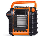 Commercial Heat 9000 BTU Portable Propane Heater for Outdoor Use, For Up To 300 Sq. Ft., 2 Heat Settings, Connects to 1 lb. Propane Tank, Orange