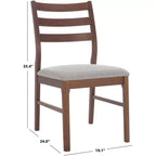 Chaises de salle à manger à barreaux Leroux (lot de 2) - SFV6704 - Safavieh Couture