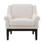 Fauteuil d'appoint Polibi avec accoudoirs évasés
