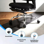 Chaise de bureau ergonomique en maille, Chaise de bureau à dossier haut avec support lombaire réglable 136 kg, Accoudoirs relevables 4D, Dossier inclinable sur 3 niveaux, Appuie-tête 3D, Roues en PU