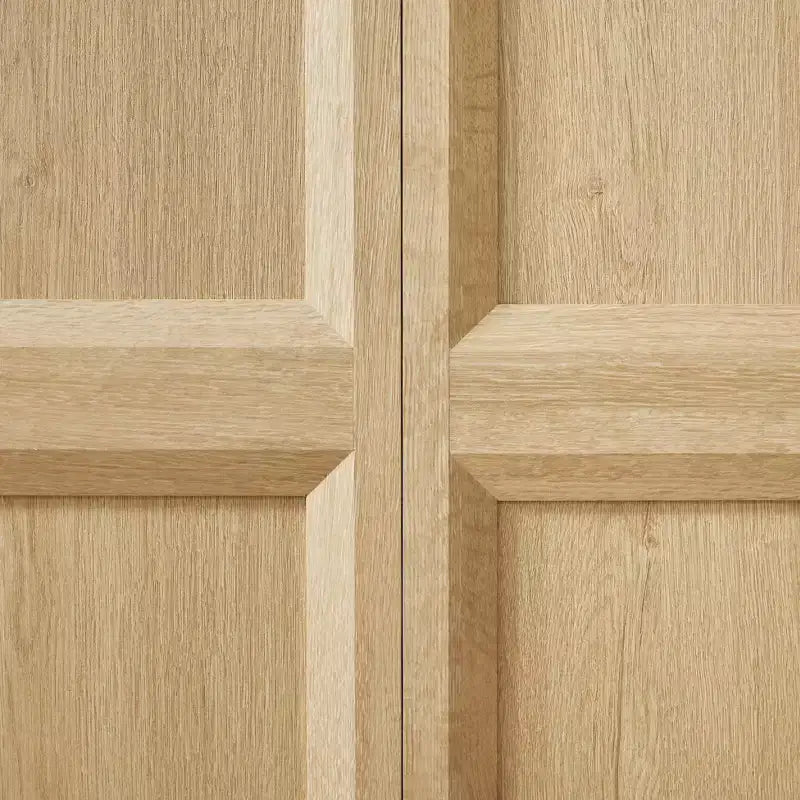 GDFStudio Aleksander Buffet moderne en bois de 170 cm avec 4 portes et charnières à fermeture douce