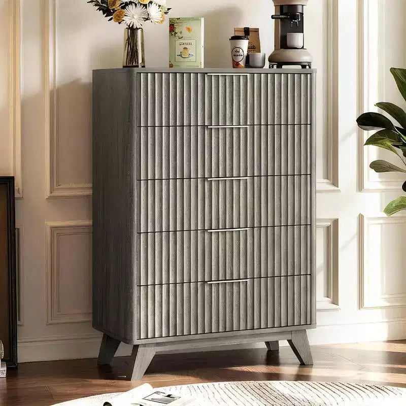 Karl Home 5 Drawer Grille Chest P2 Particleboard Density Board 30In. W