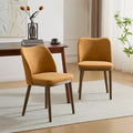 Chaises de salle à manger tapissées (lot de 2)