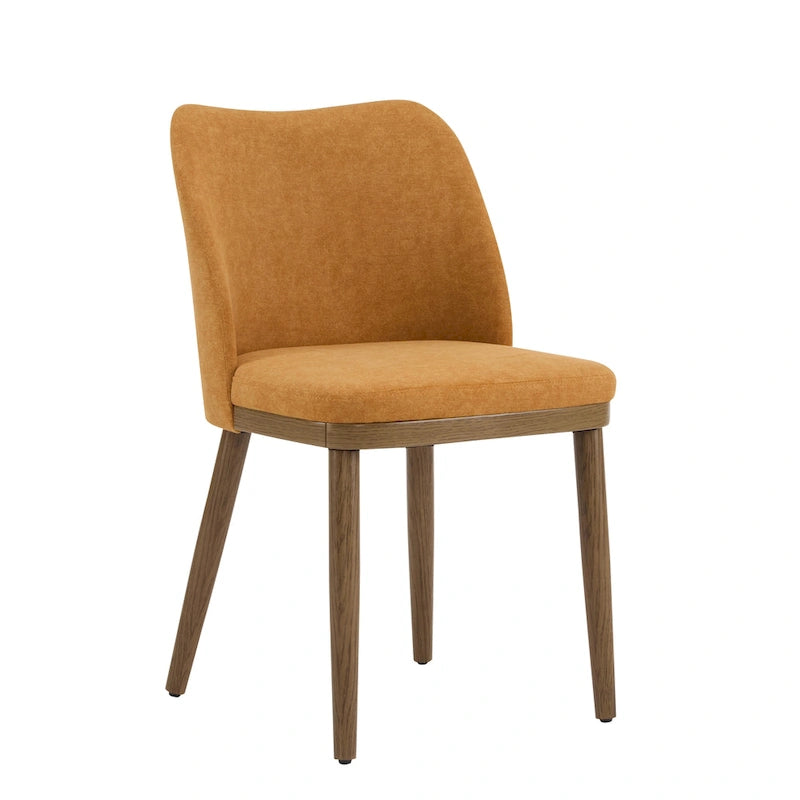 Chaises de salle à manger tapissées (lot de 2)