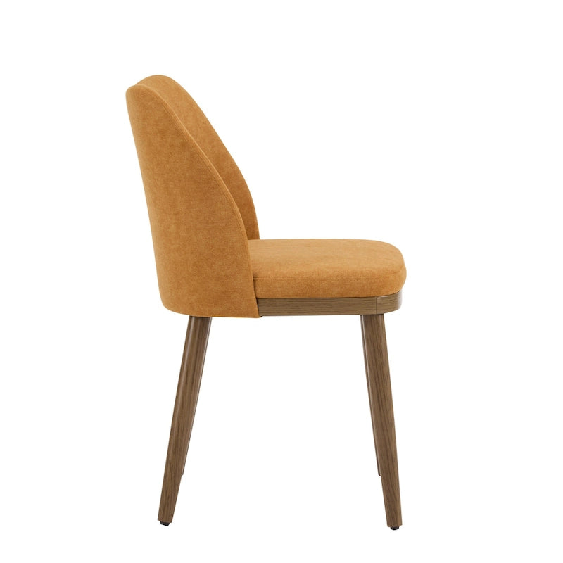 Chaises de salle à manger tapissées (lot de 2)