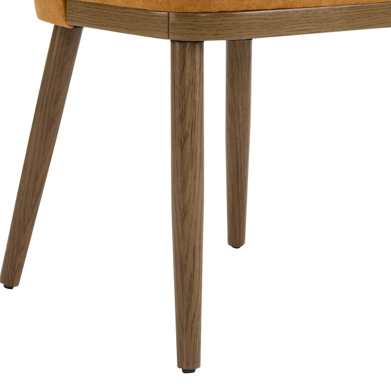 Chaises de salle à manger tapissées (lot de 2)