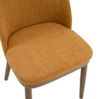 Chaises de salle à manger tapissées (lot de 2)
