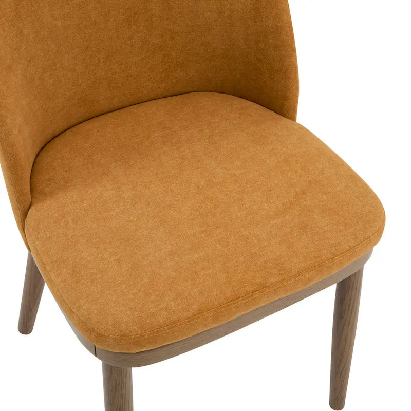 Chaises de salle à manger tapissées (lot de 2)