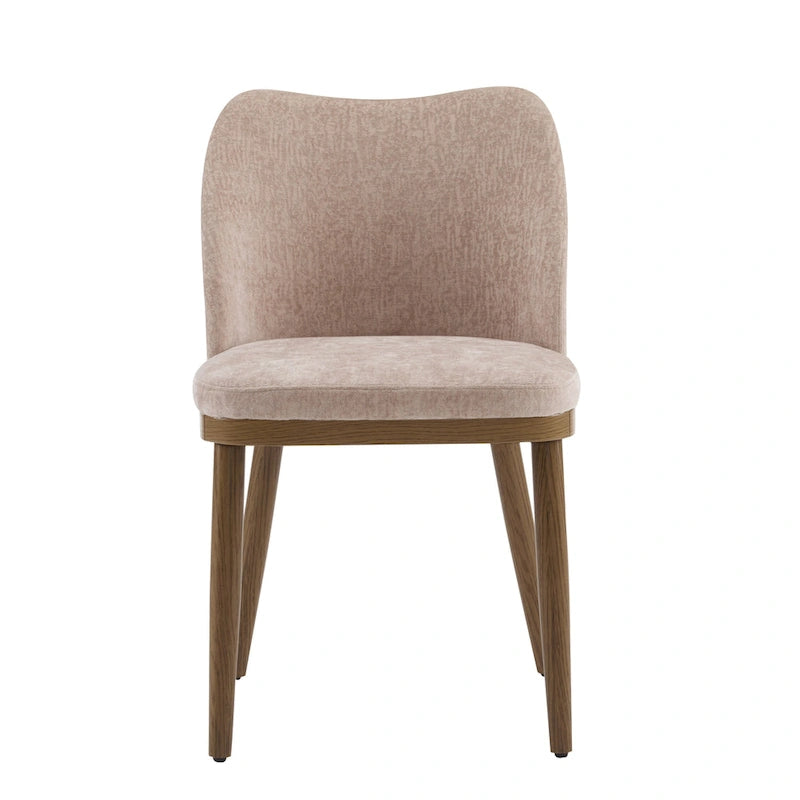 Chaises de salle à manger tapissées (lot de 2)
