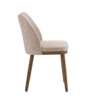 Chaises de salle à manger tapissées (lot de 2)