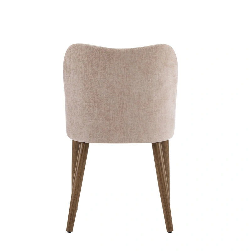 Chaises de salle à manger tapissées (lot de 2)