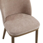 Chaises de salle à manger tapissées (lot de 2)