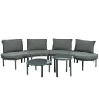 6-Piece Patio Sofa Furniture Set