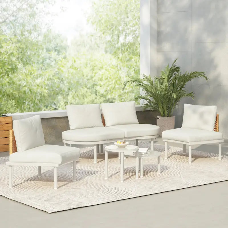 Ensemble de 6 meubles de patio/salon de jardin
