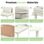 6-Piece Patio Sofa Furniture Set