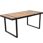 7-Pieces Outdoor Dining Set Patio Dining Table and Chair Set with and Removable Cushions