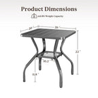 Chaise Balancelle de Jardin avec Coussins Beiges