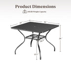 Chaise Balancelle de Jardin avec Coussins Beiges